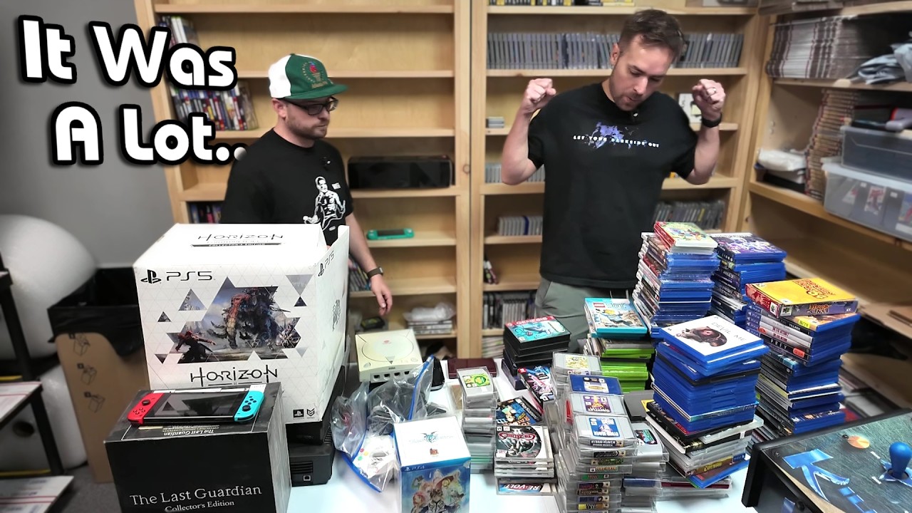 This Video Game Collection Just Stumbled Upon Us...