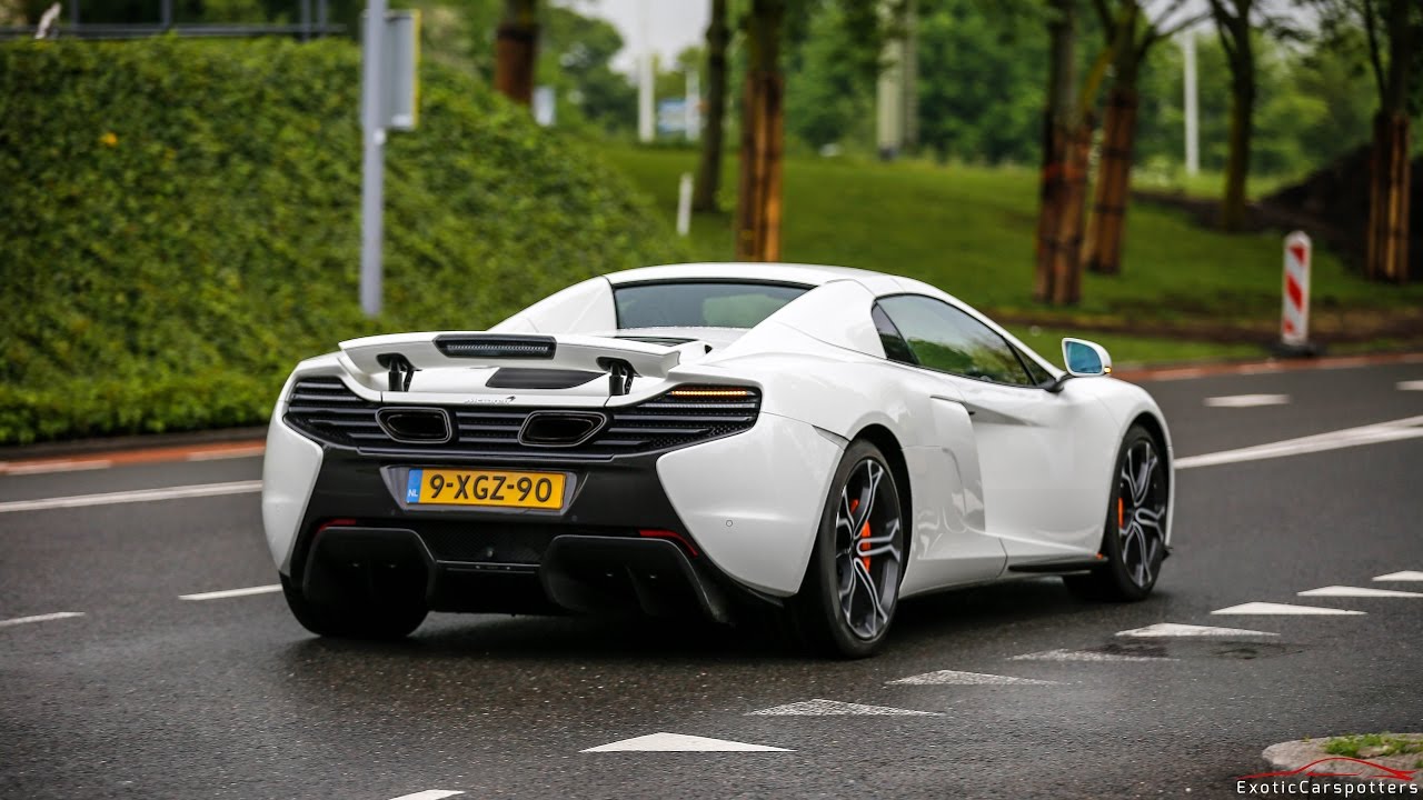 McLaren 650S Spider w/ Akrapovic Exhaust - Revs & Accelerations !
