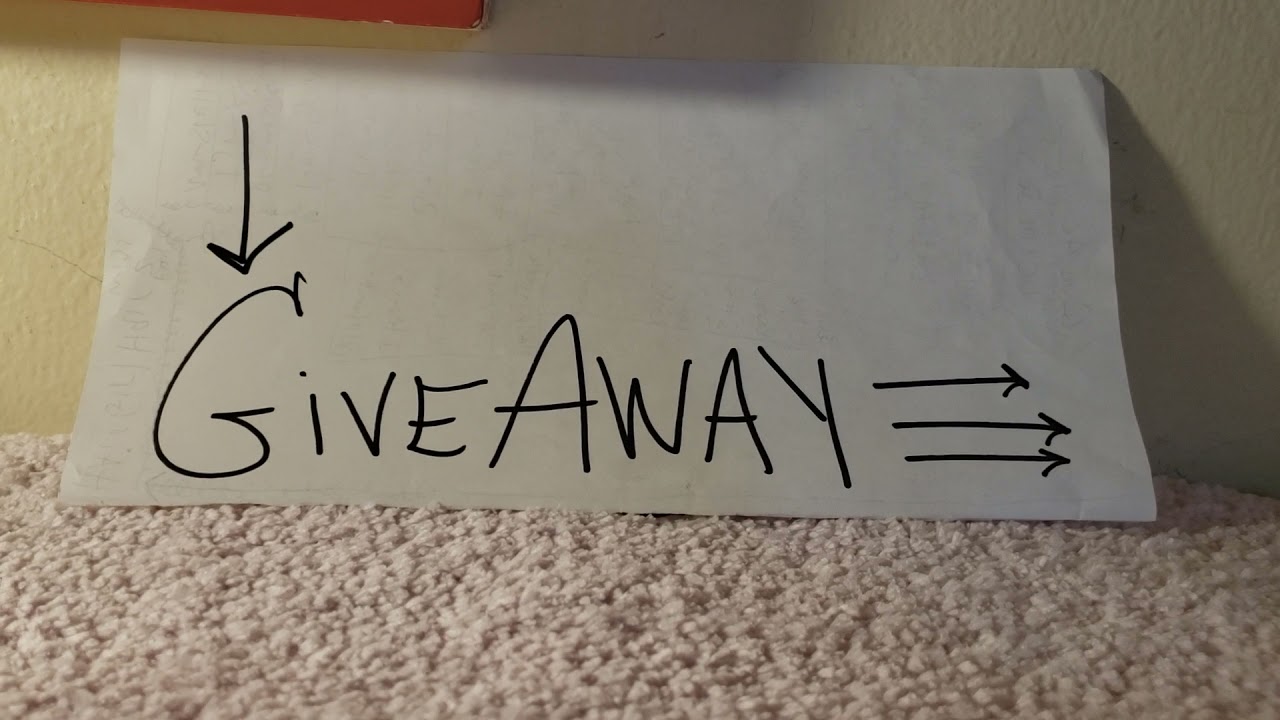 April  GIVEAWAY 2021📦📦!