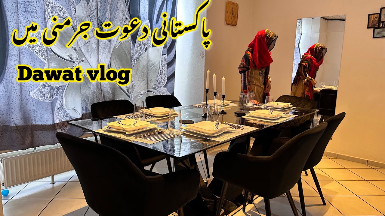 Pakistani Dawat in Germany | Full Preparation + Family Get-Together | Desi Food Vlog 2025 