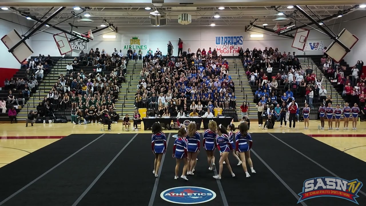 Wootton Patriots Cheerleaders 2024 MCPS Championship Performance