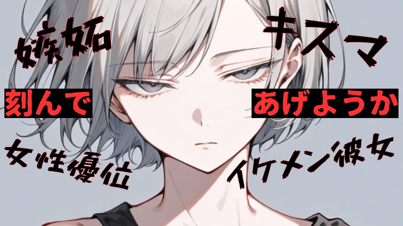 【女性優位/嫉妬】嫉妬したイケメン彼女に、キスマークを刻まれる。【男性向け】