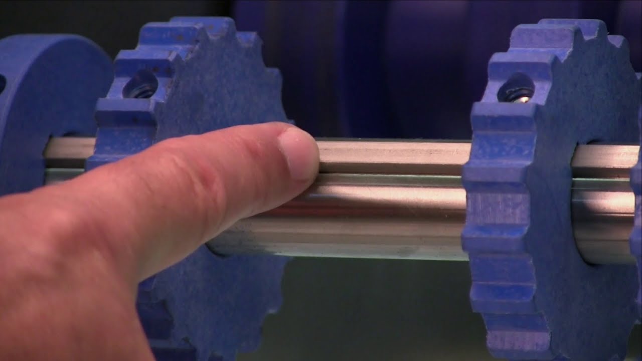 Uniking Canada - Wire Mesh Conveyor - Sprocket Setup