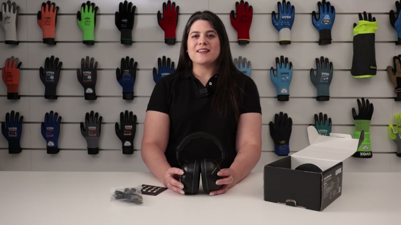 uvex aXess one Active Bluetooth earmuffs unboxing