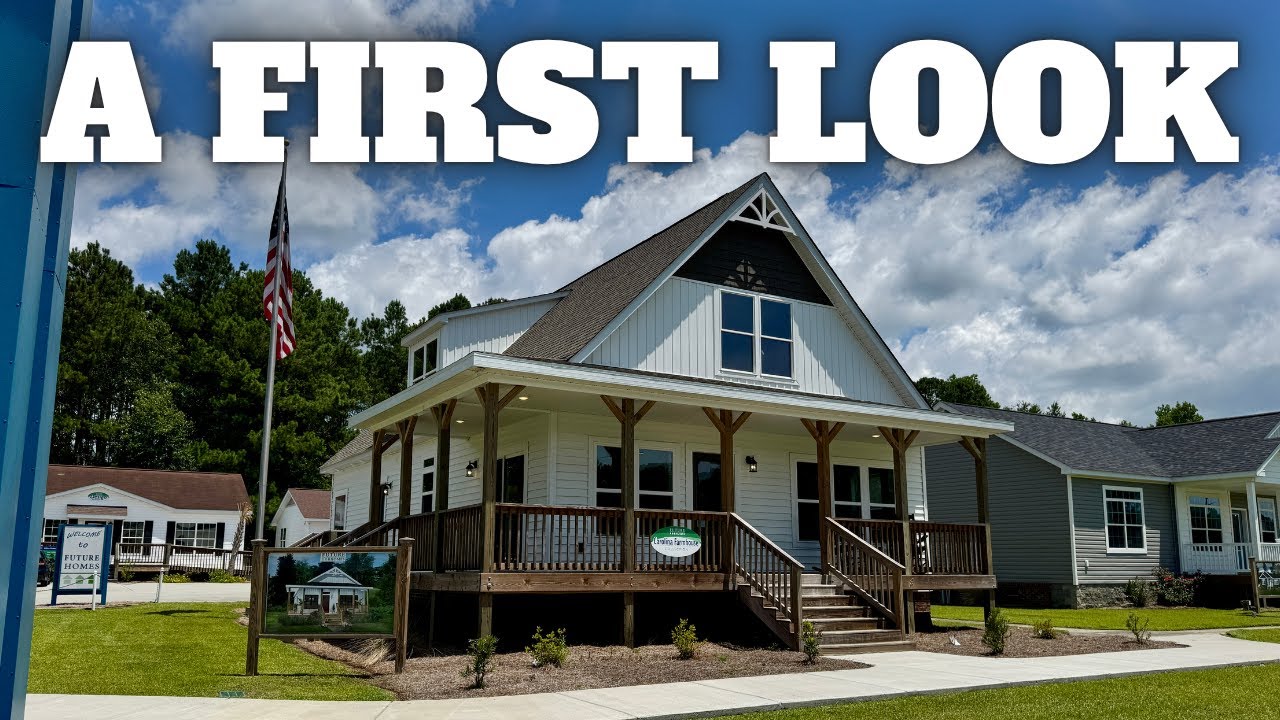 WOW, I've NEVER toured a modular home quite like this! Prefab House Tour