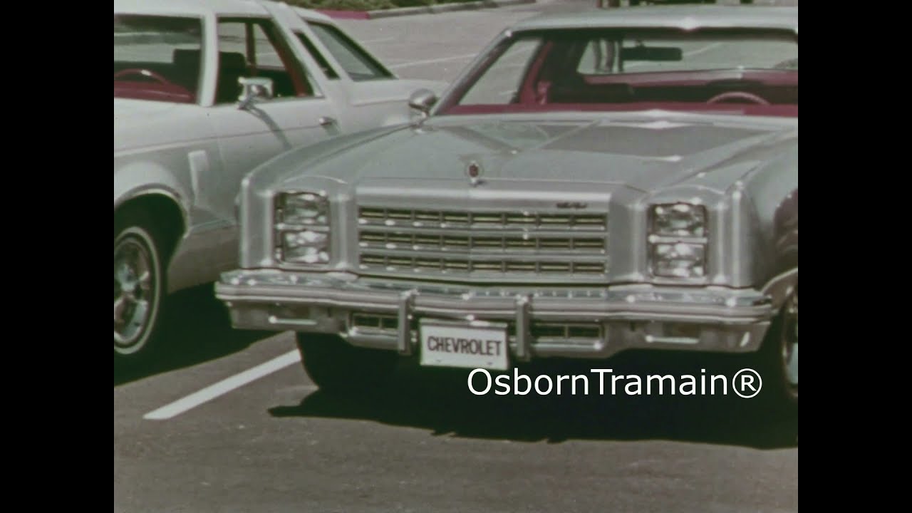 1977 Dodge Diplomat Commercial vs TBird, Olds Cutlass Supreme & Chevy Monte Carlo