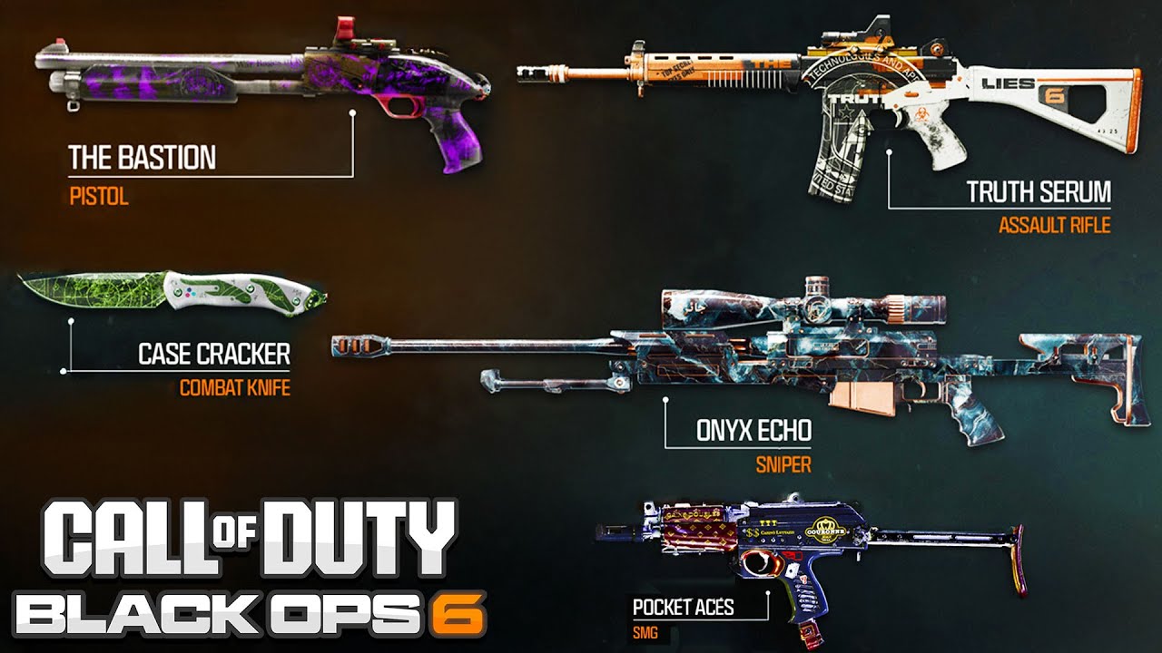 All Black Ops 6 Campaign Unlocks (Blueprints)
