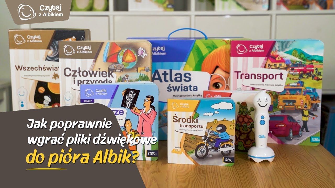 Czytaj z Albikiem | Aktualizacja i wgrywanie nowych plik&oacute;w audio do pi&oacute;ra