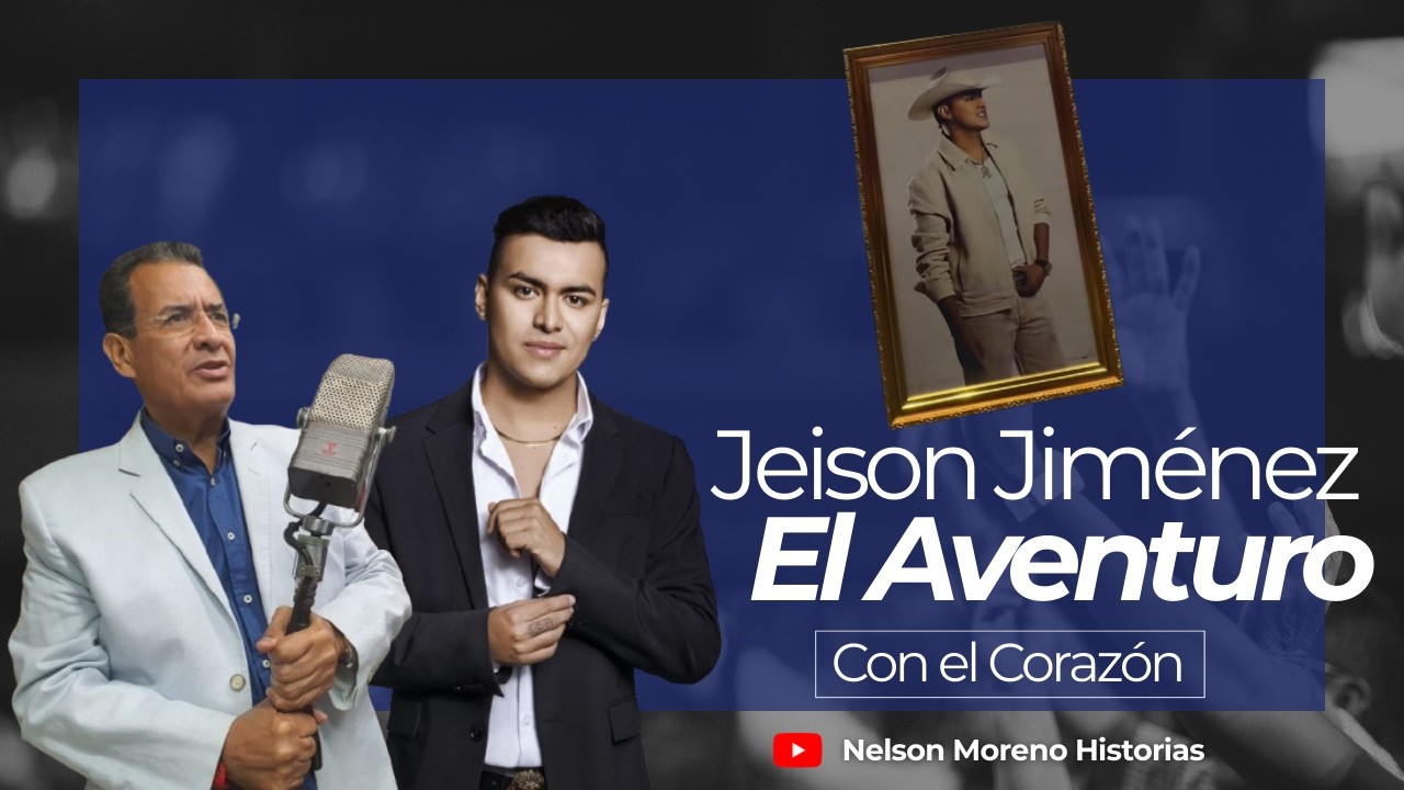 JEISON JIMÉNEZ CON EL CORAZON, EN DOS MOMENTOS DE SU VIDA CUANDO TENIA 22 Y 26 AÑOS DE EDAD.
