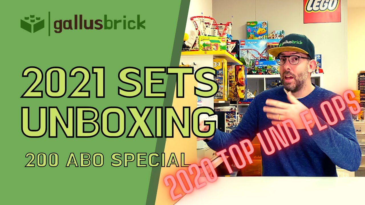 LEGO 2021 Sets Unboxing | Top und Flops vom 2020 | 200 ABO Special | Deutsch