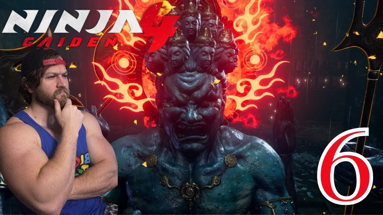 Angry Statue | Ninja Gaiden 4 Blind Let's play - Episode 6