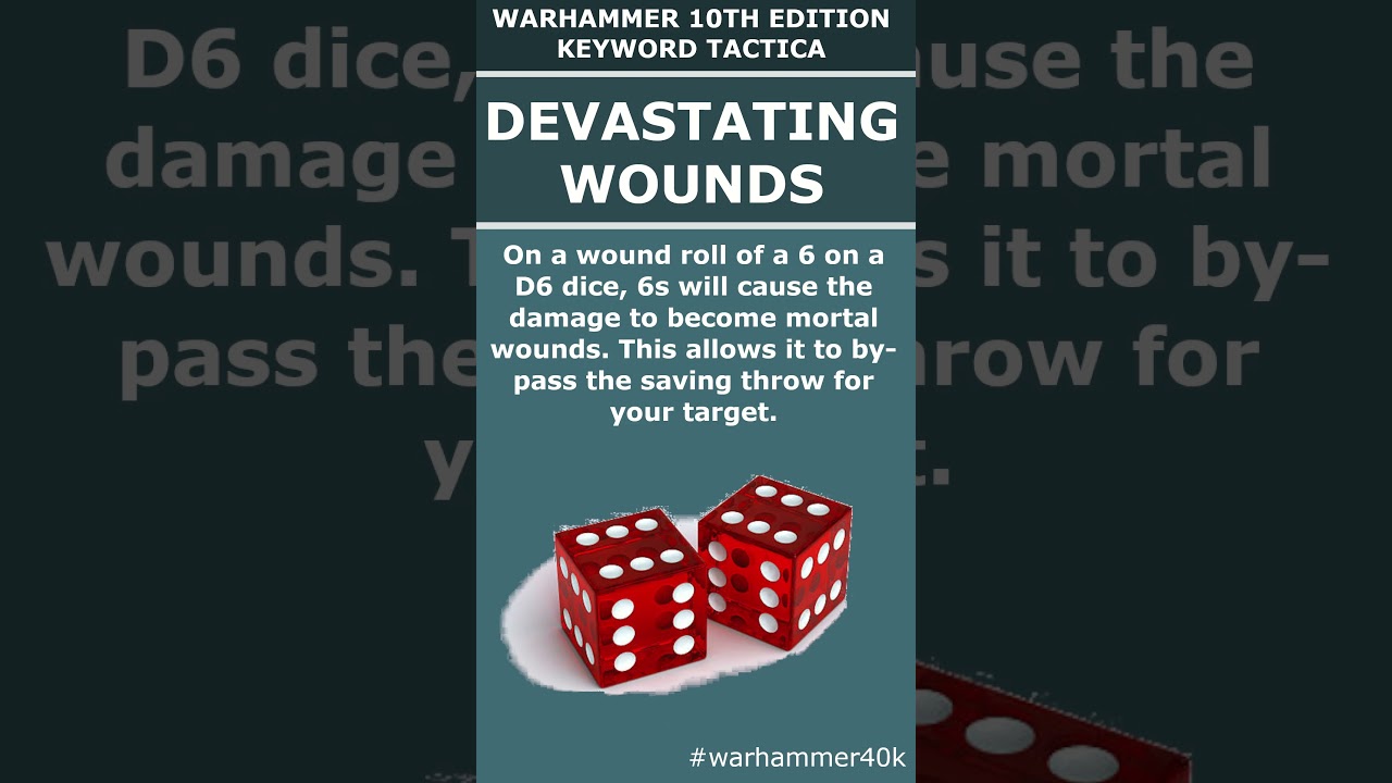 Devastating Wounds Keyword | Warhammer Tactica 40k 10th Edition