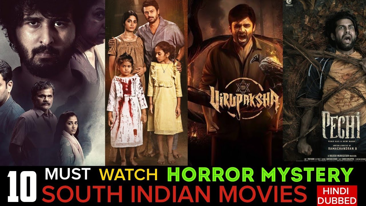 Top 10 south Murder mystery thriller movies in Hindi || Murder mystery thriller movies #trending 