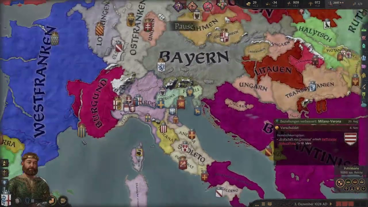 Korsika ist UNSER!!!! Crusader Kings III (Gameplay Tutorial)