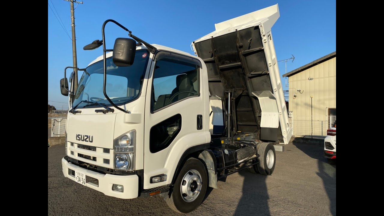 Japan used truck Isuzu Forward Dump/ Tipper Truck CB-AB-20