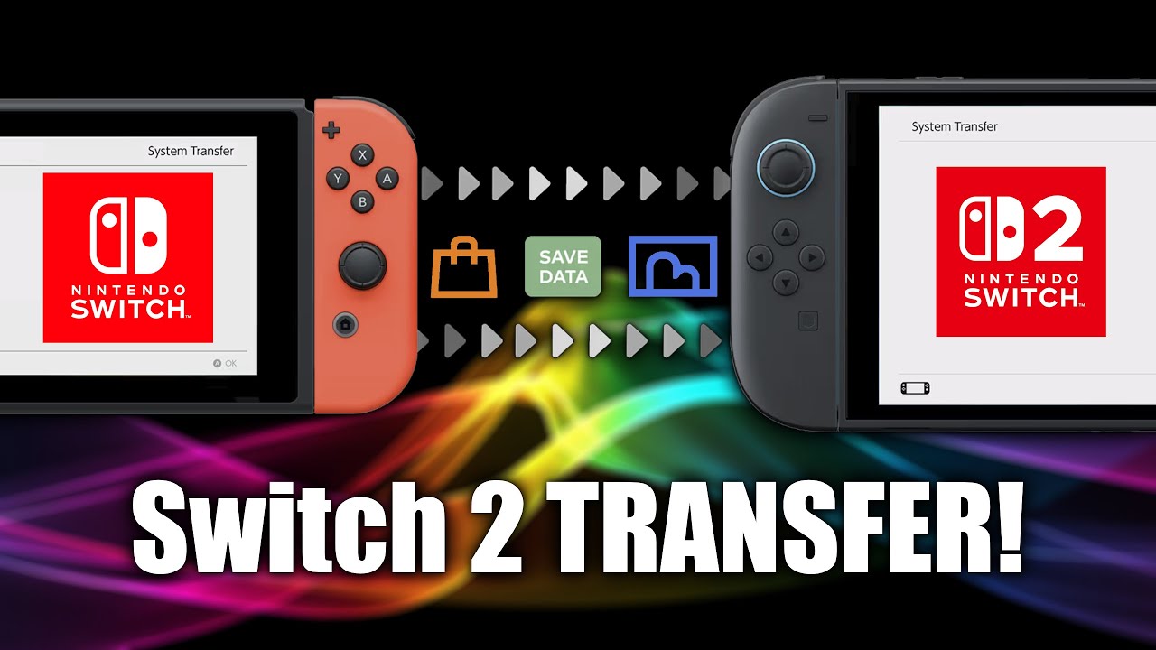 HOW TO Transfer Data from Original Switch to NINTENDO SWITCH 2