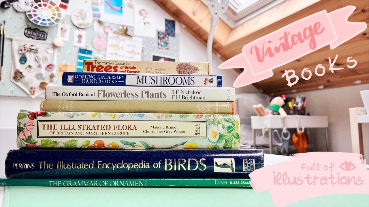 7 Vintage Illustrated Books to Inspire You & Me