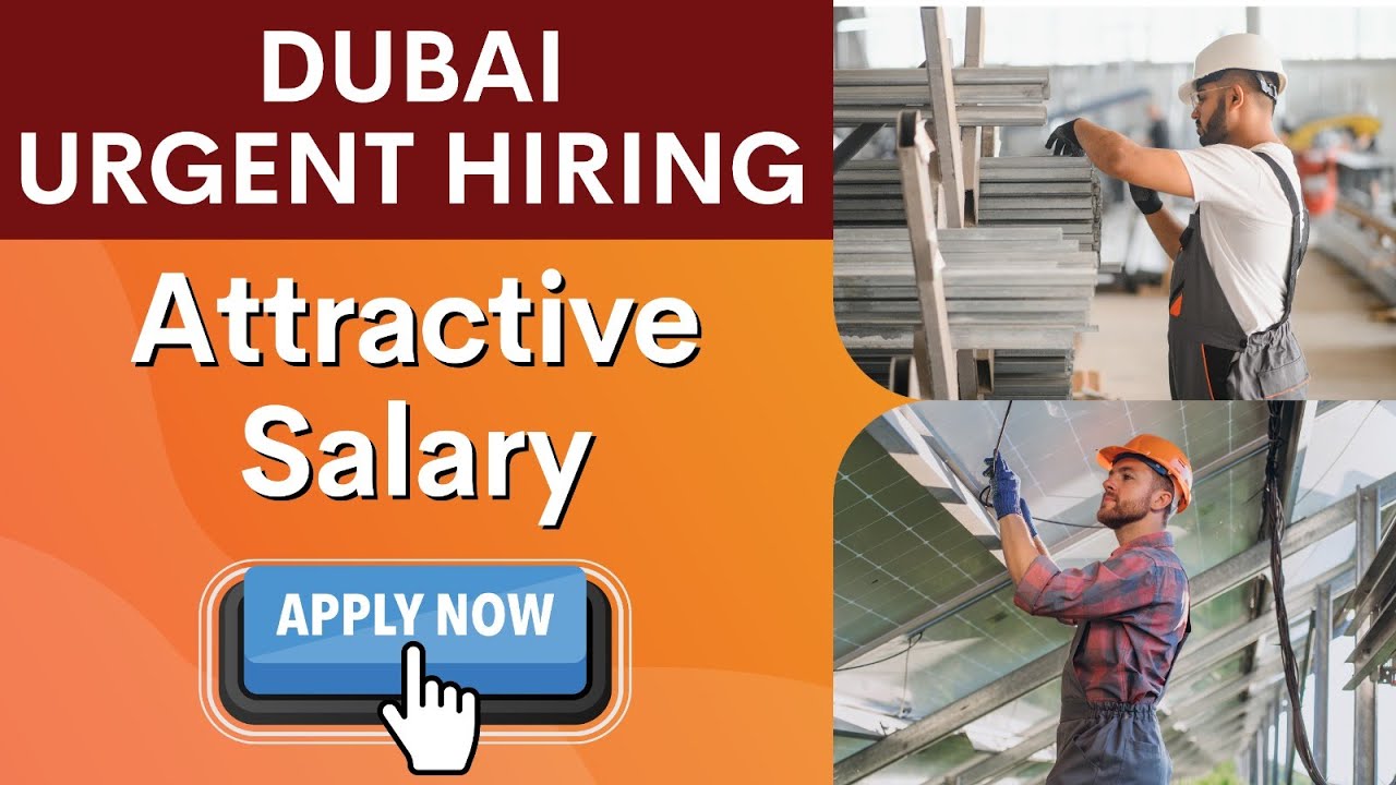 Dubai Attractive Salary Job | Urgent Hiring (QS Surveyor, QC Engineer, Supervisor and more) Huntsjob