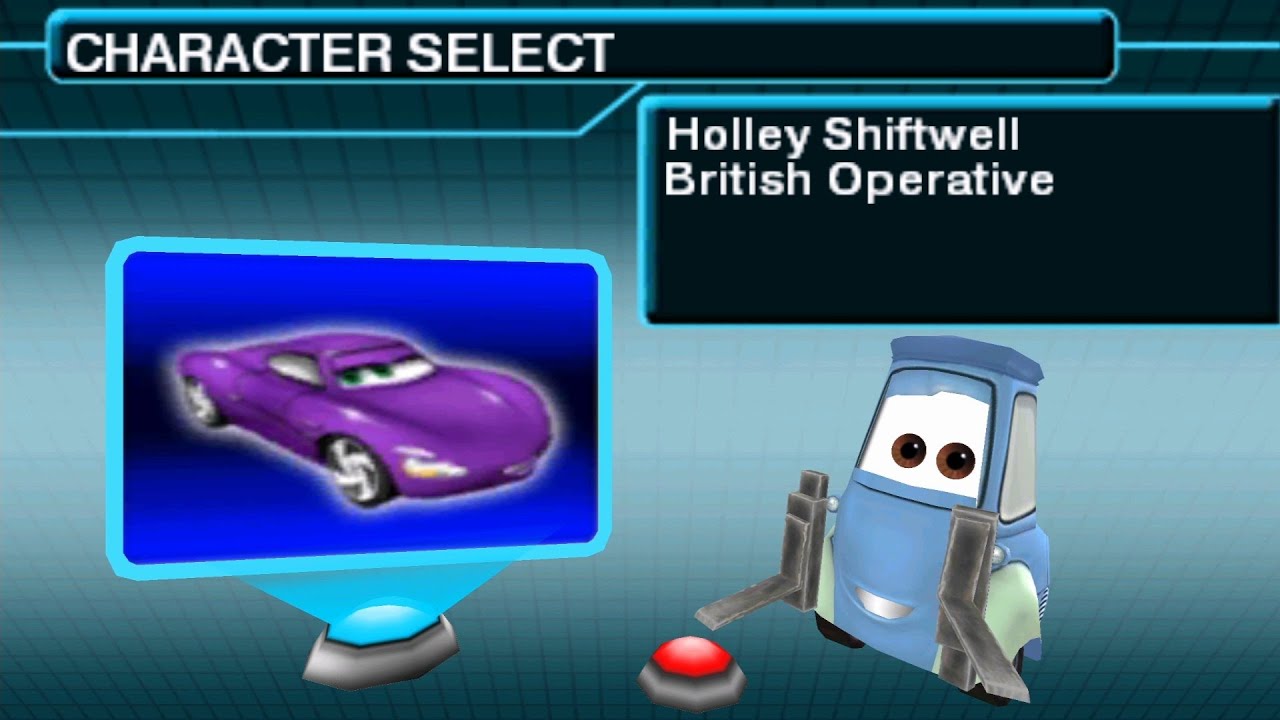Cars 2 3DS - Holley Shiftwell Gameplay (Citra)