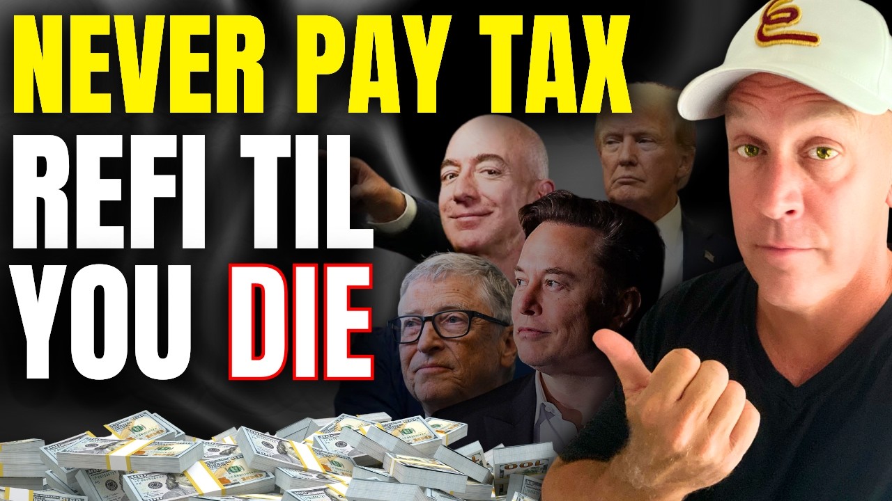 Rich People's SECRET to Using Debt & Taxes to Build WEALTH (Buy, Borrow, Die)