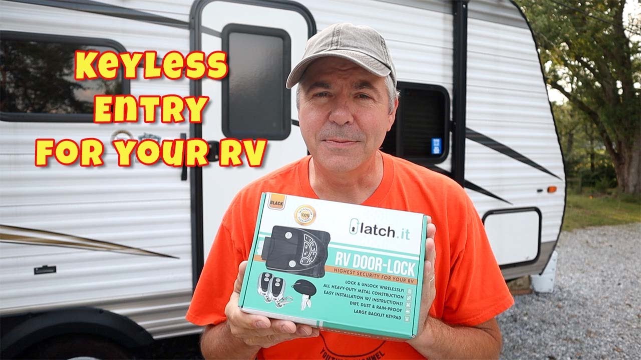 #72 Latch It Brand Keyless RV lock. How to install, programming, first impression, and review.