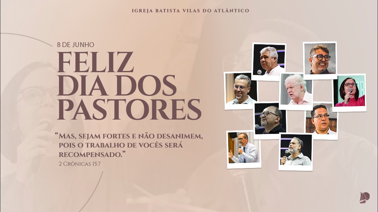 Culto IBVA | Semelhantes a Jesus - Dia do Pastor | Társis Vaz - 08/06/25