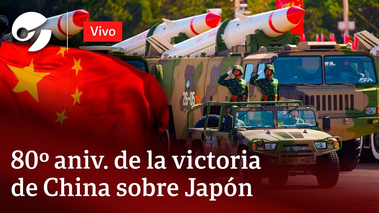 CHINA demostró su poderío militar con un GRAN DESFILE MILITAR