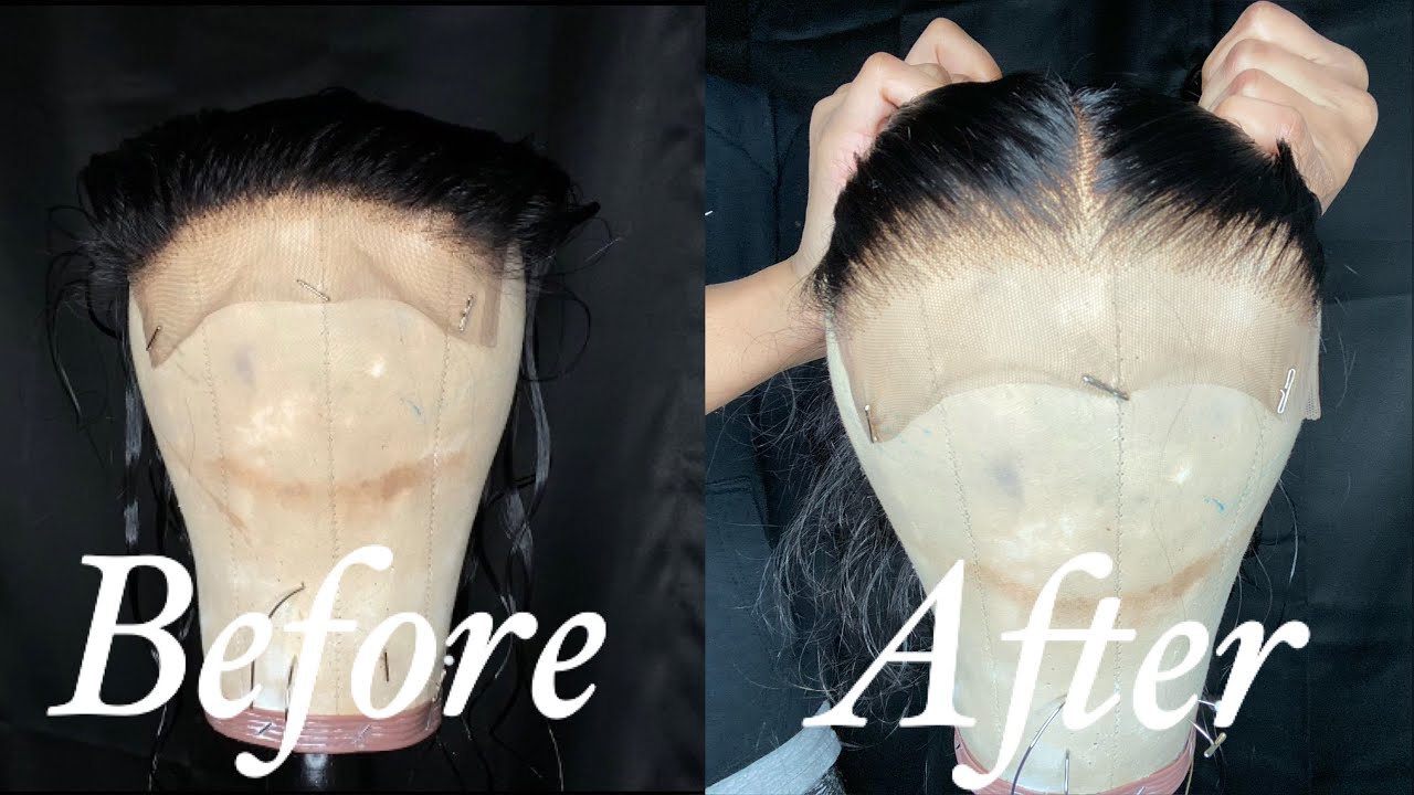 HOW TO BLEACH & PLUCK A LACE CLOSURE | FT CELIE HAIR