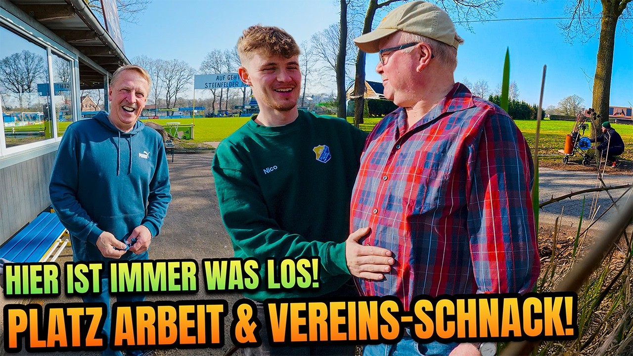 Nach dem Heimspiel: Arbeit, Chaos & Vereins-Schnack!