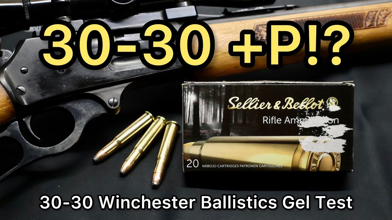 MACH 2.2!! 30-30 Winchester Sellier & Bellot 150gr Ammo Test