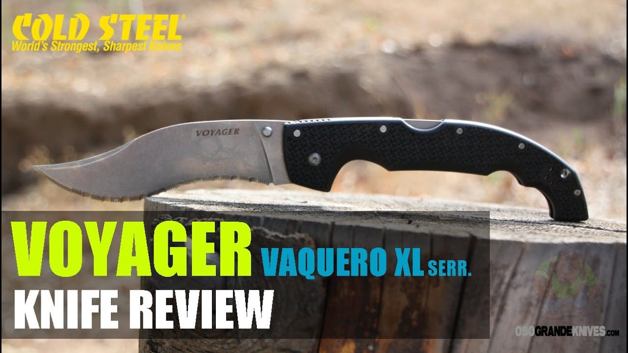 Cold Steel Voyager Vaquero XL 29TXVS Knife Review | OsoGrandeKnives