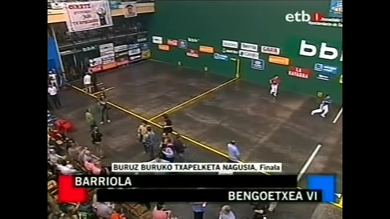 BARRIOLA vs BENGOETXEA VI (Atano III · 2008) Manomanista [FINAL]