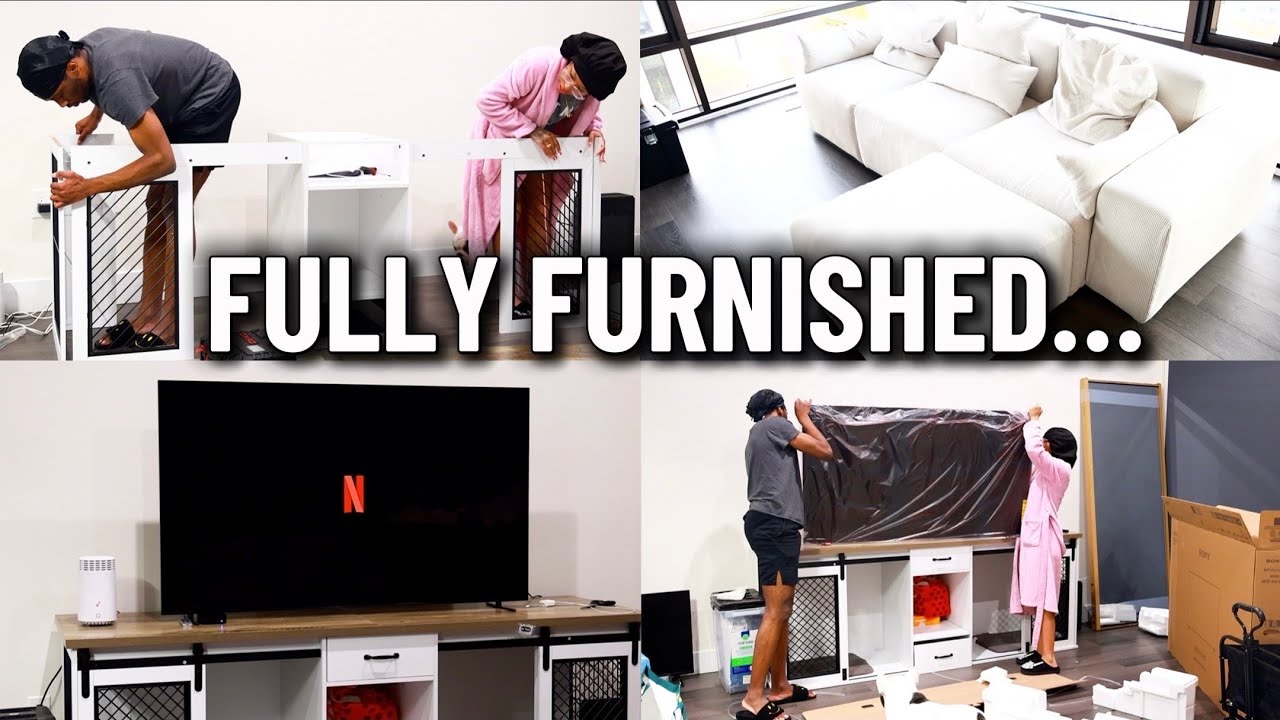 Our Half-Fully Furnished Apartment...