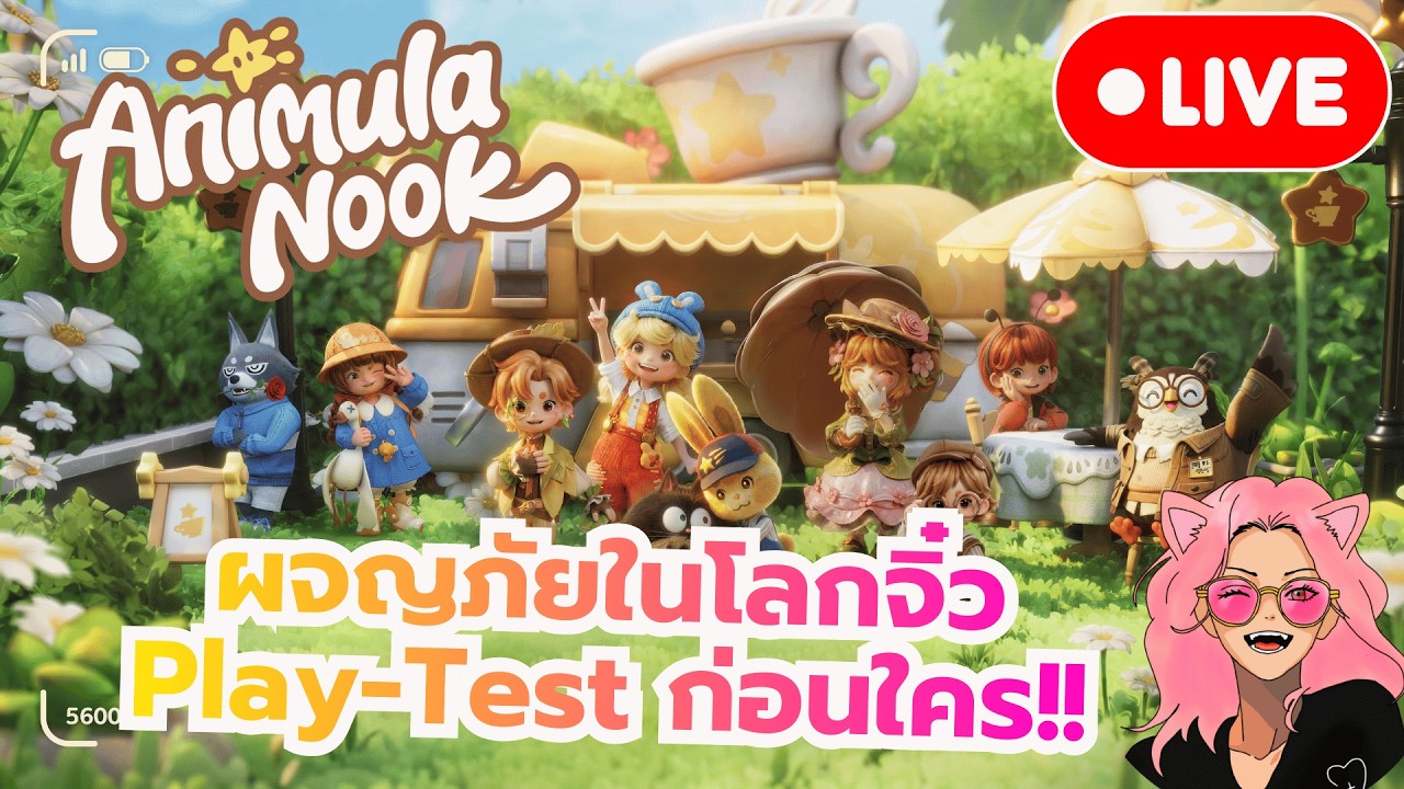 [🔴Live] Animula Nook : เล่นก่อนใคร รอบ Play Test ได้ที่นี่!