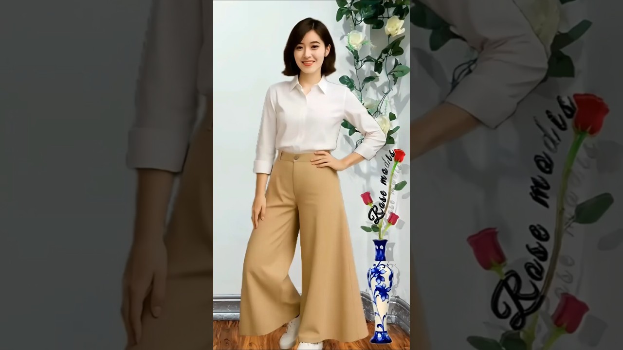pola celana kulot . mudah dan simpel