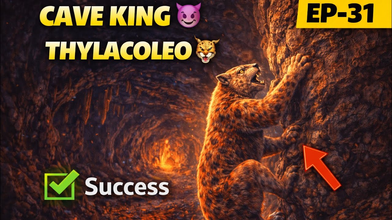ARK Survival Evolved Hindi | Thylacoleo Tames 😈🐆 | Is He a Cave King | Test Run | EP 31