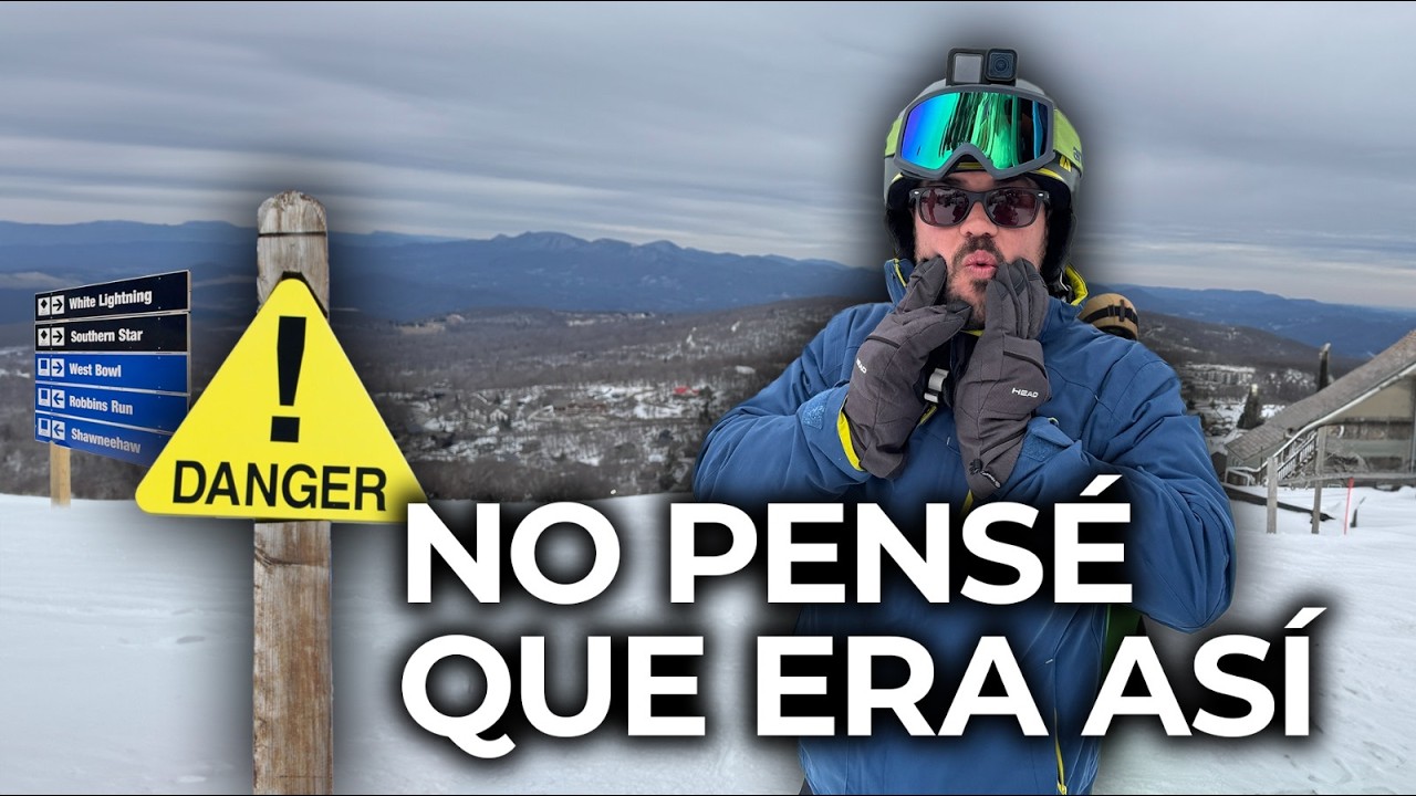 ¿COMO es ESQUIAR en CAROLINA DEL NORTE, ESTADOS UNIDOS? Beech Mountain Ski Resort.