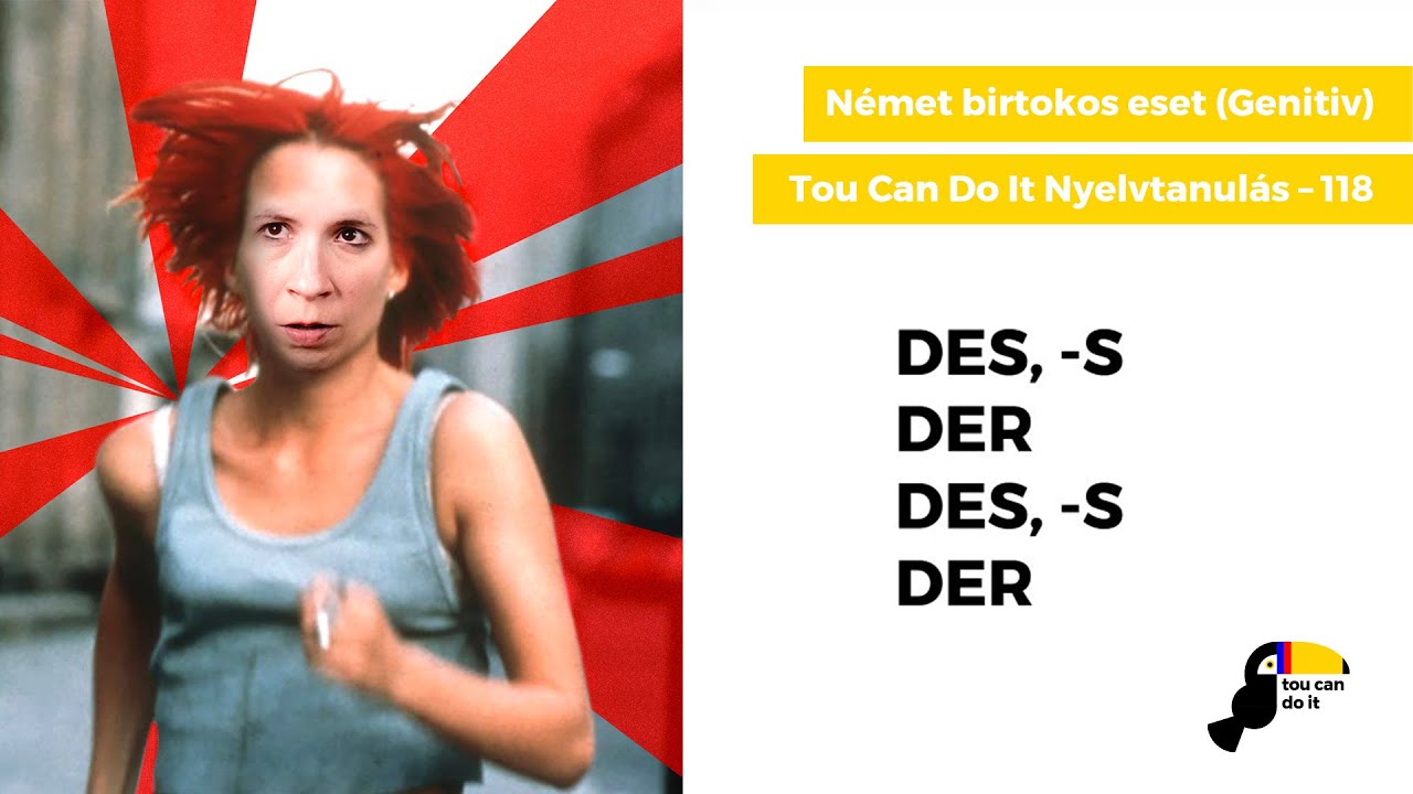 Német birtokos eset (Genitiv) – Tou Can Do It Nyelvtanulás – 122