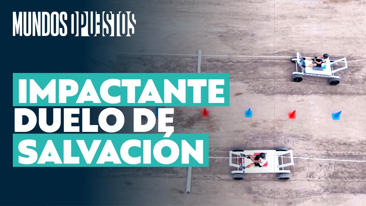 Juan Pedro y Eyal se enfrentaron en la competencia más cansadora de Mundos Opuestos