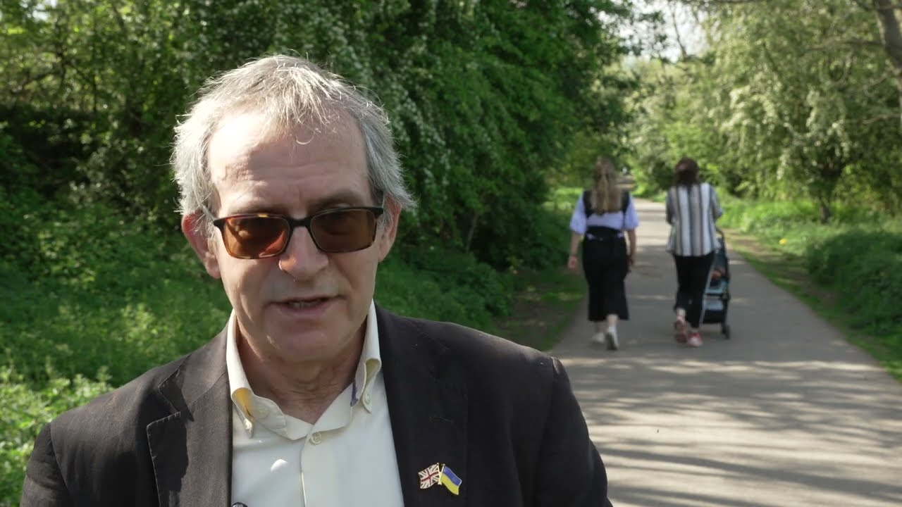 Paul Haslam talking about the new Harrogate Town Council