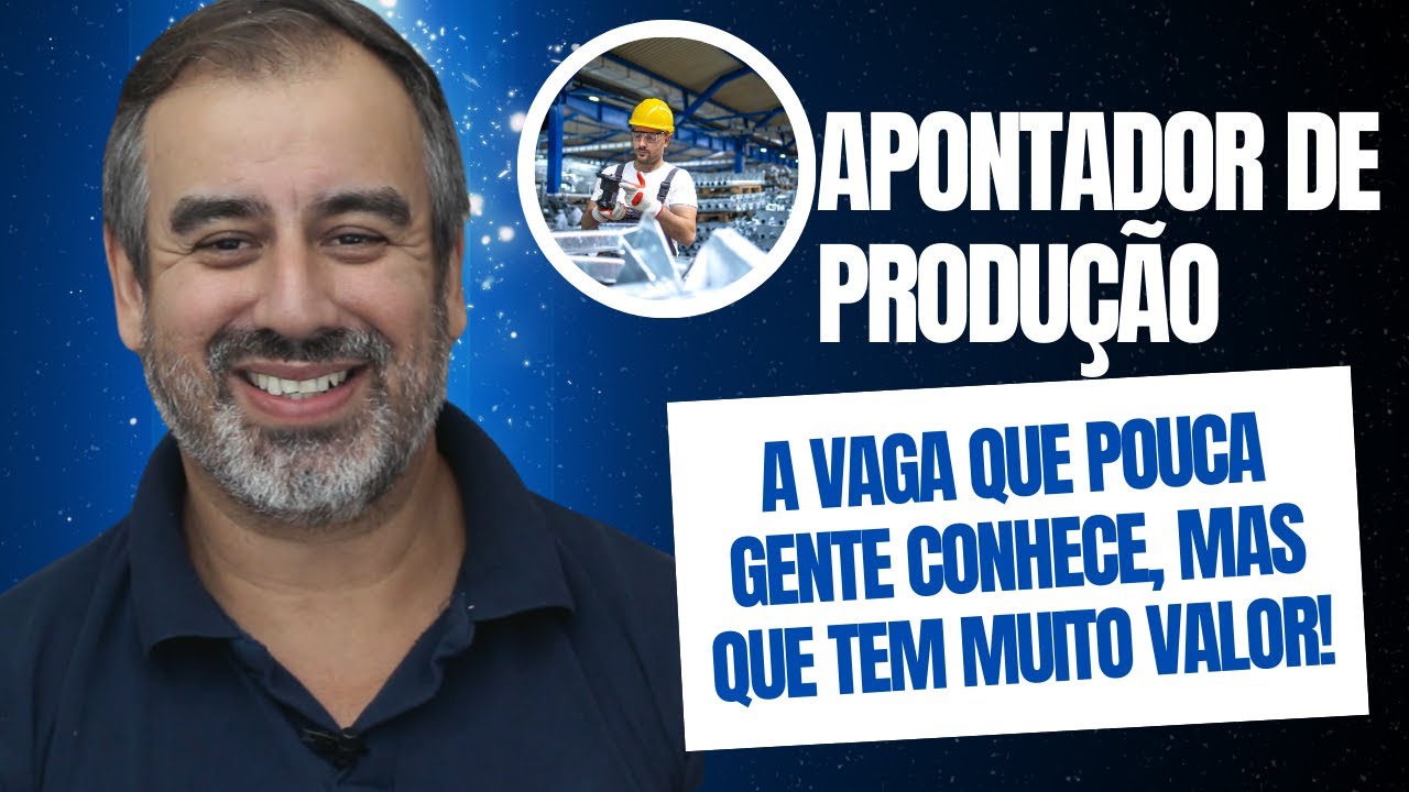 APONTADOR DE PRODUÇÃO: A VAGA QUE POUCA GENTE CONHECE, MAS QUE TEM MUITO VALOR!