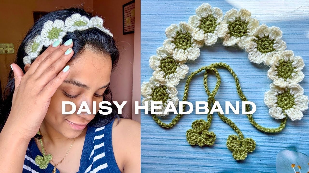 Daisy Headband Tutorial 2026: Easy Crochet Pattern for Beginners (Boho Festival Vibes)