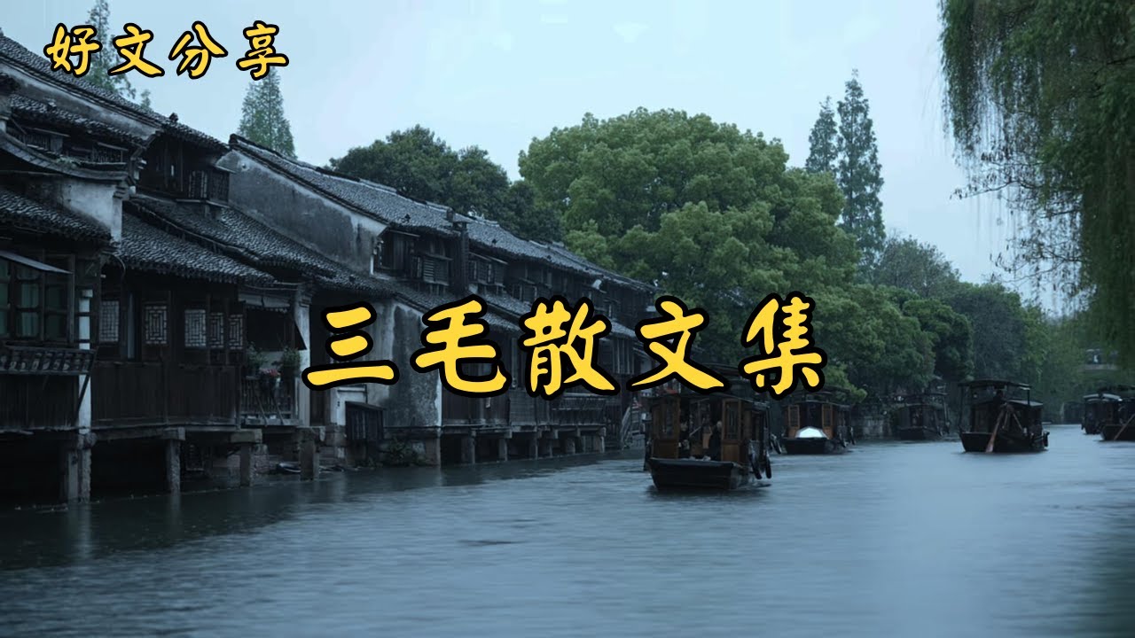 三毛散文集 | 經典散文 |  好文分享 |  情感美文 |  情感日誌 |  人生哲理 |  人生感悟 |  深夜讀書 |  有聲朗讀 | 散文朗讀