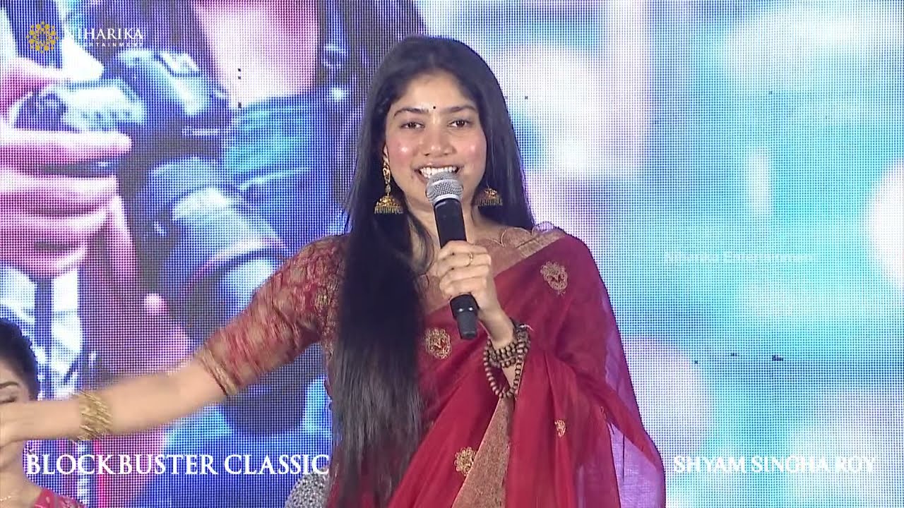 Actress Sai Pallavi Speech @ Shyam Singha Roy Success Meet
