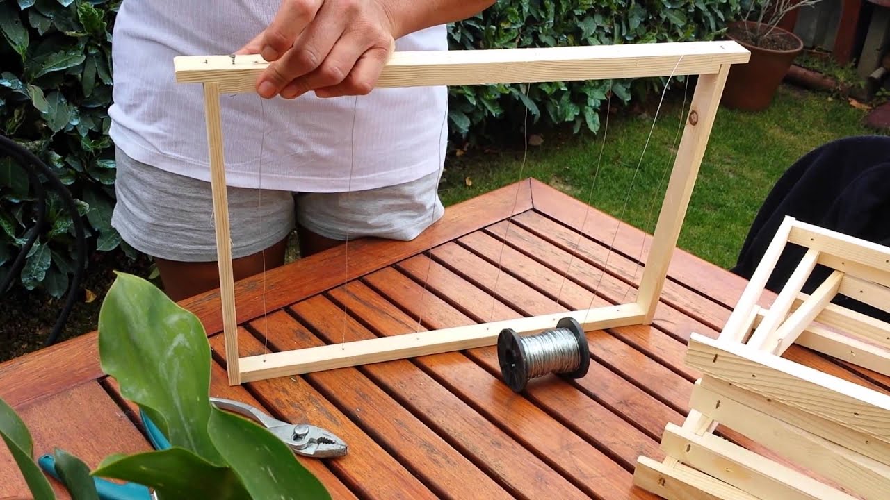 Tutorial telaini per apicoltura