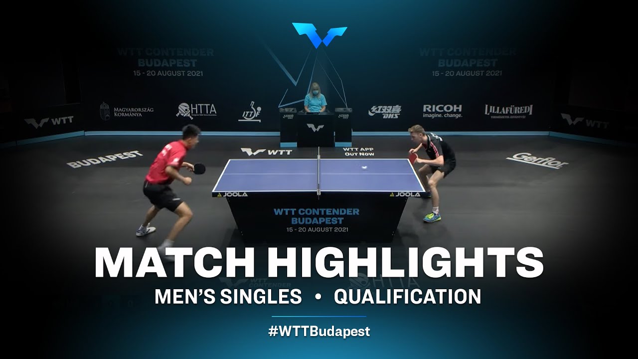 Fanbo Meng vs Tobias Hippler  | WTT Contender Budapest 2021 (Qual)