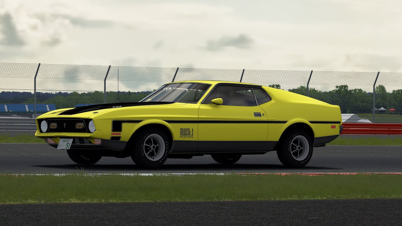 Ford Mustang Mach 1 VS Ford Mustang Boss 429 VS Chevrolet Impala SS VS Dodge Charger At Silverstone