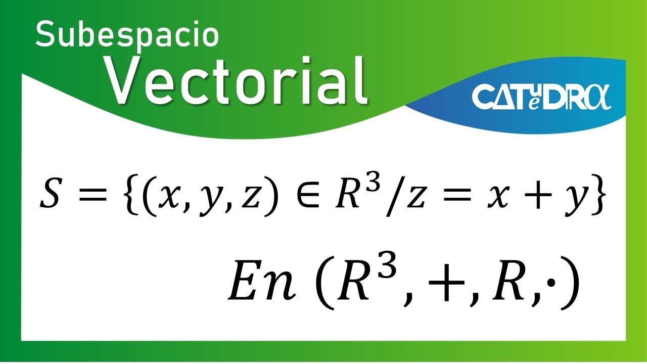 Subespacio Vectorial en R3