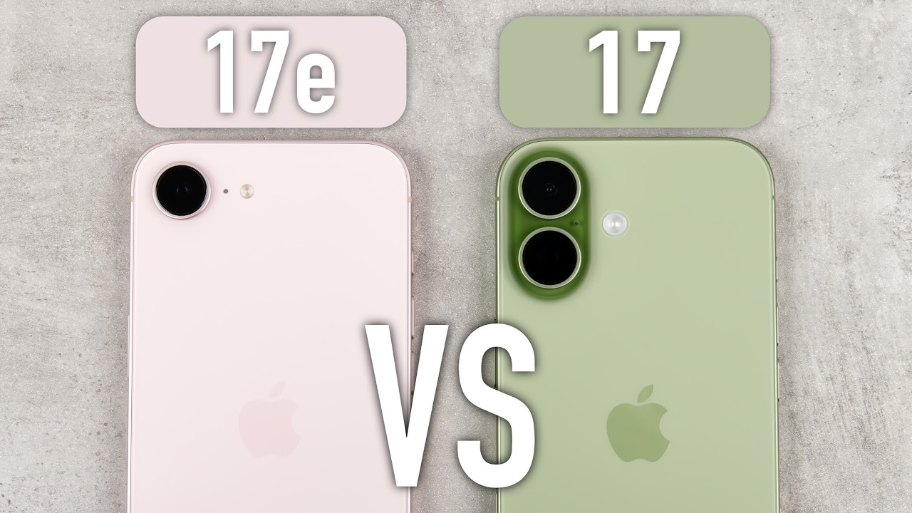 iPhone 17e vs iPhone 17 - Vergleich | Die richtige Wahl treffen!