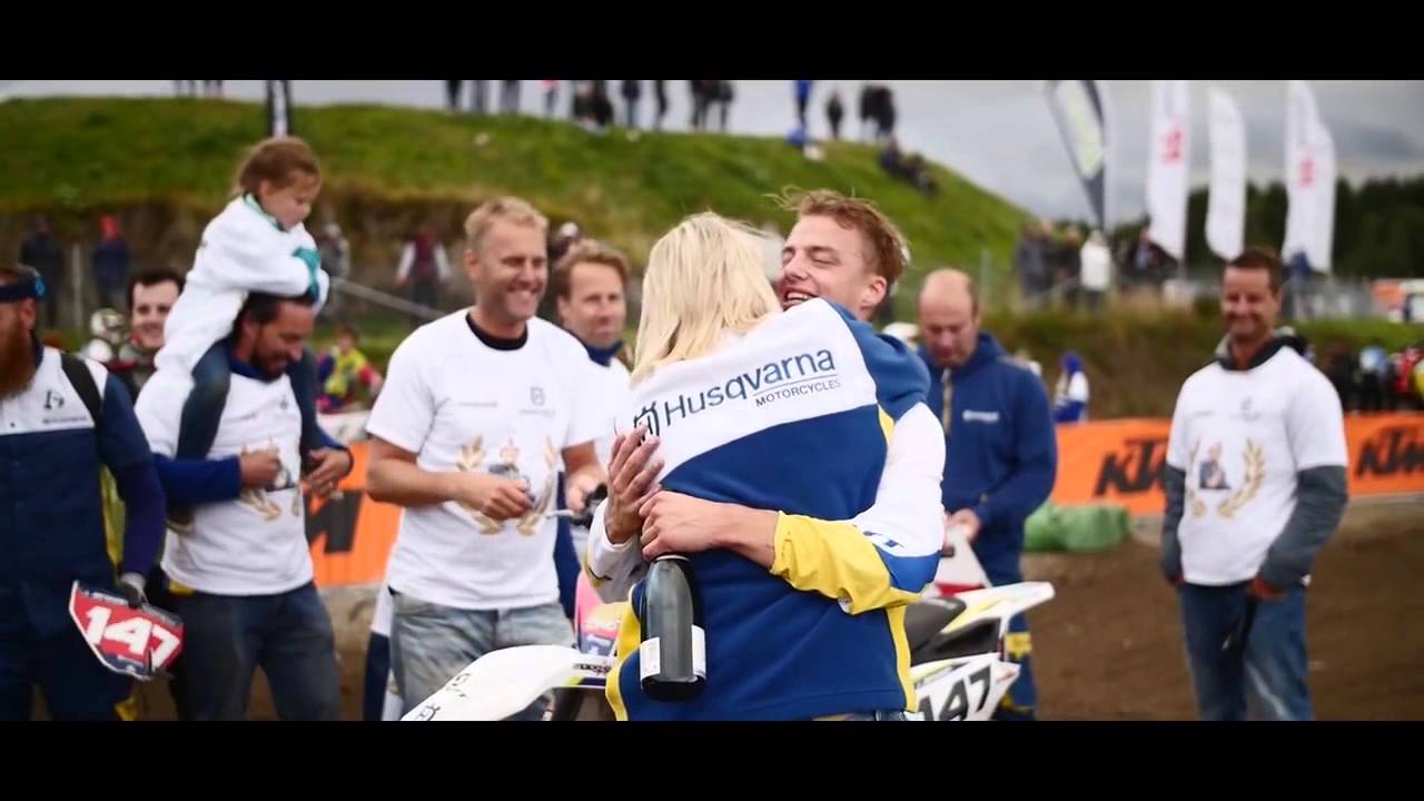 Jesper Jönsson #147, svensk mästare motocross MX1 2015